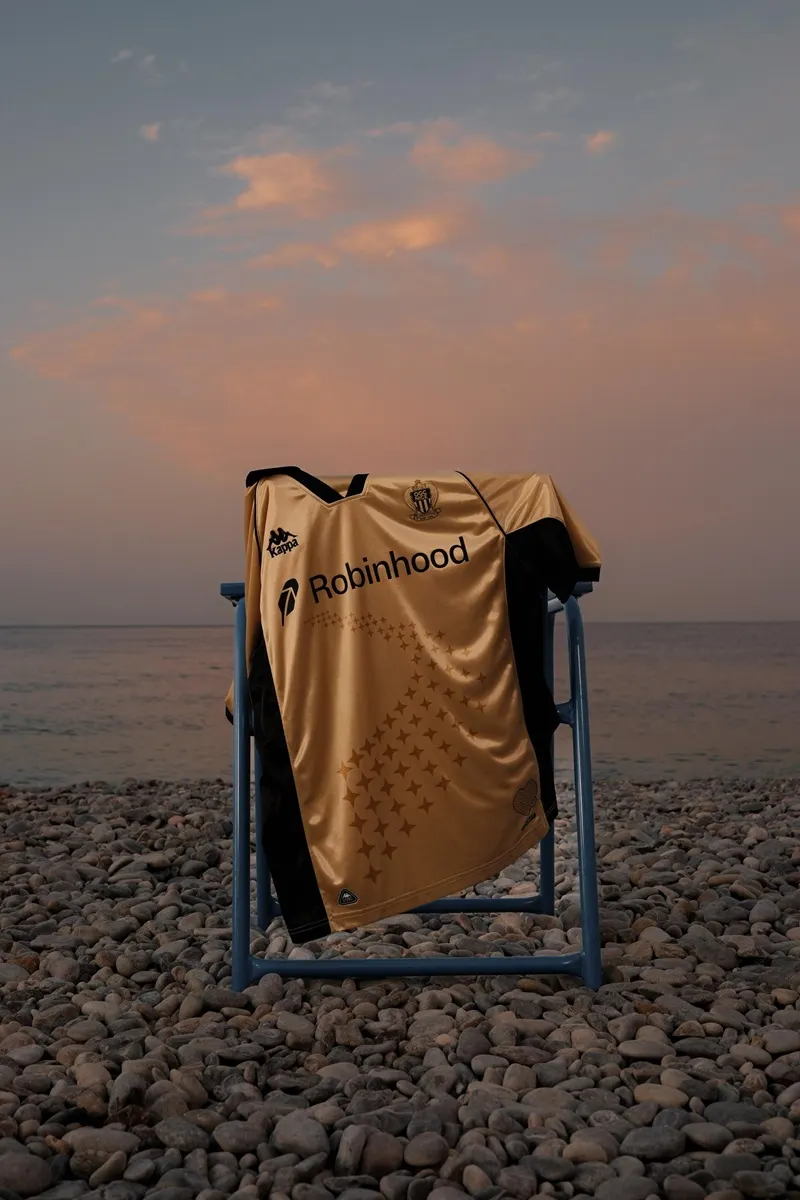 Nice 2026/27: a gold third kit for remembrance