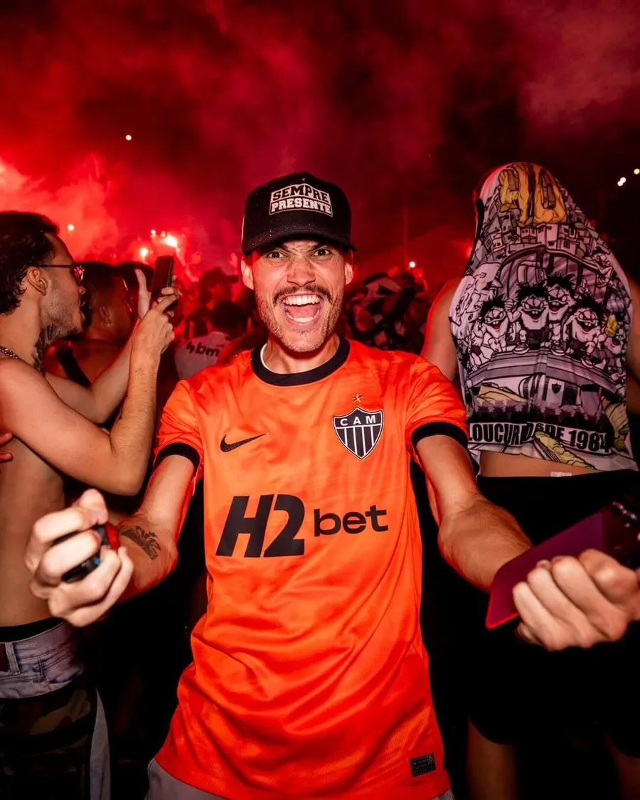 Atlético Mineiro: Rua de Fogo färbt das dritte Trikot orange