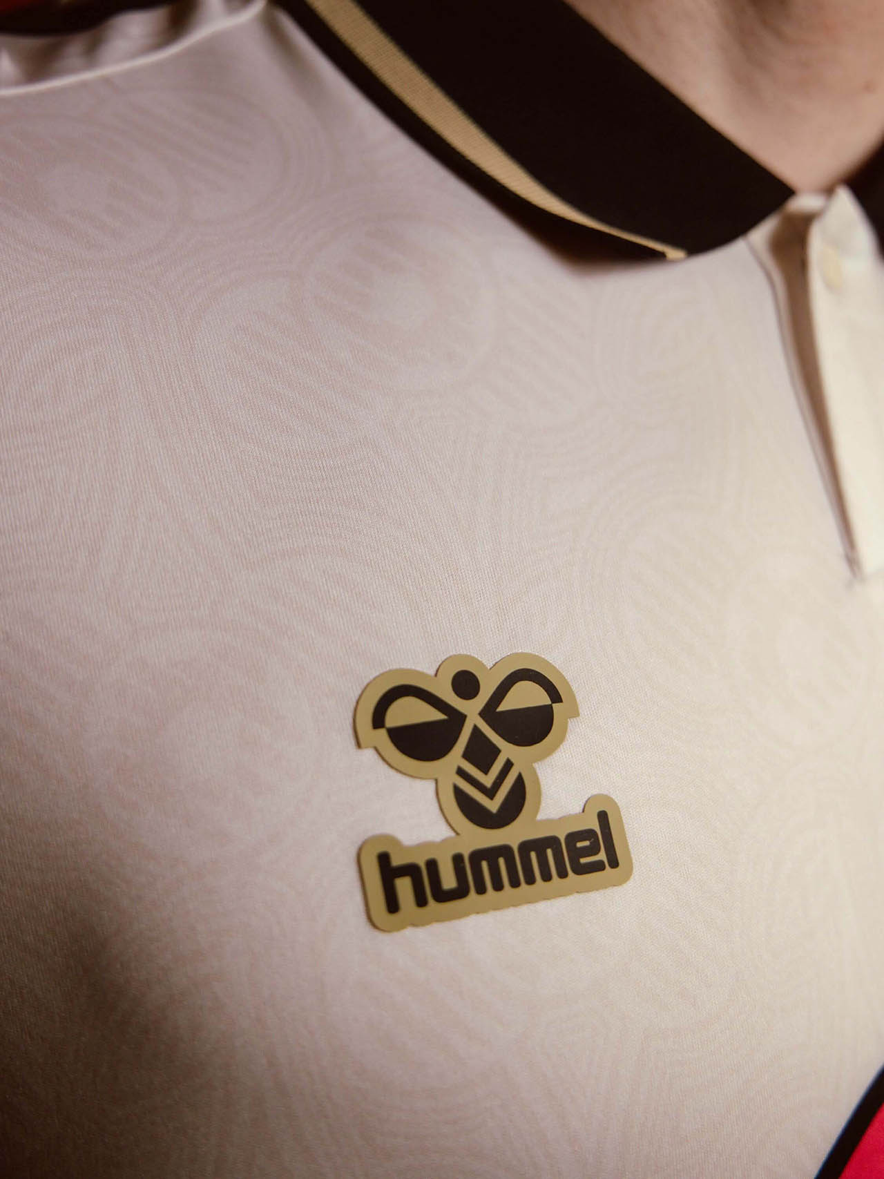Collar and Hummel mark — Bournemouth 2026/27