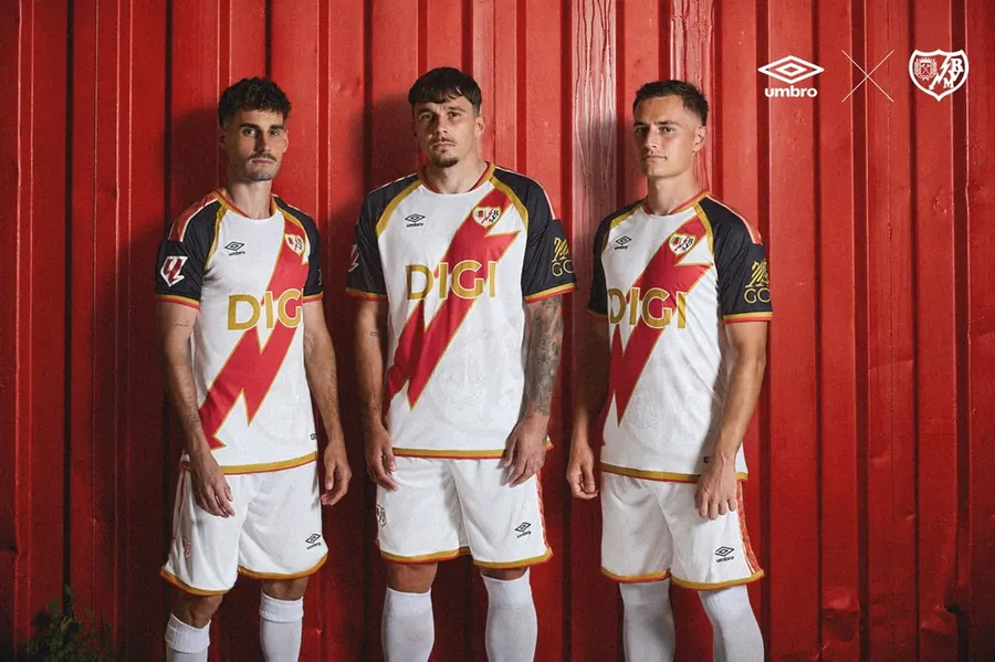 Rayo Vallecano 2026/27: three colours for one lightning bolt