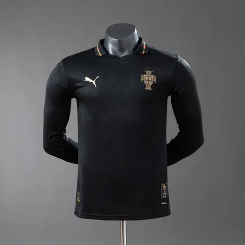 Maglia Portogallo Mondiali 2026 · Versione Giocatore · Manica Lunga · Edizione Speciale