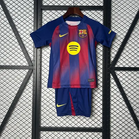 Maillot FC Barcelona Domicile 25/26 · Enfant