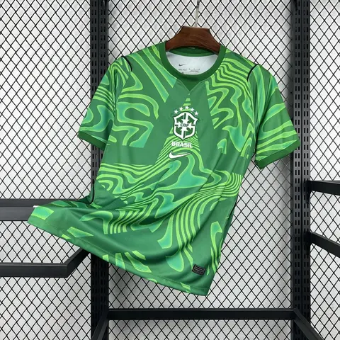 Camiseta Brasil Portero Mundial 2026 Hombre
