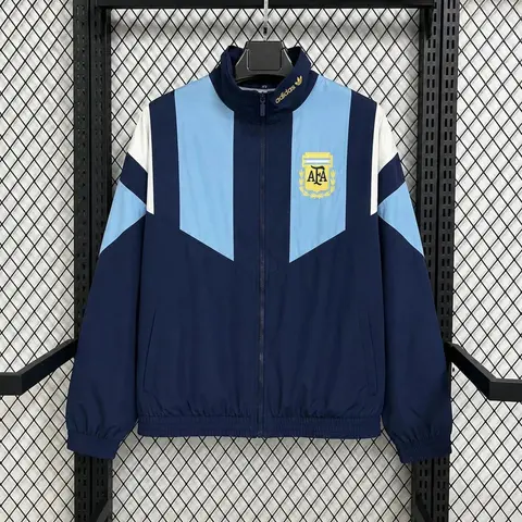 Chaqueta Argentina Mundial 2026 Azul Marino Hombre