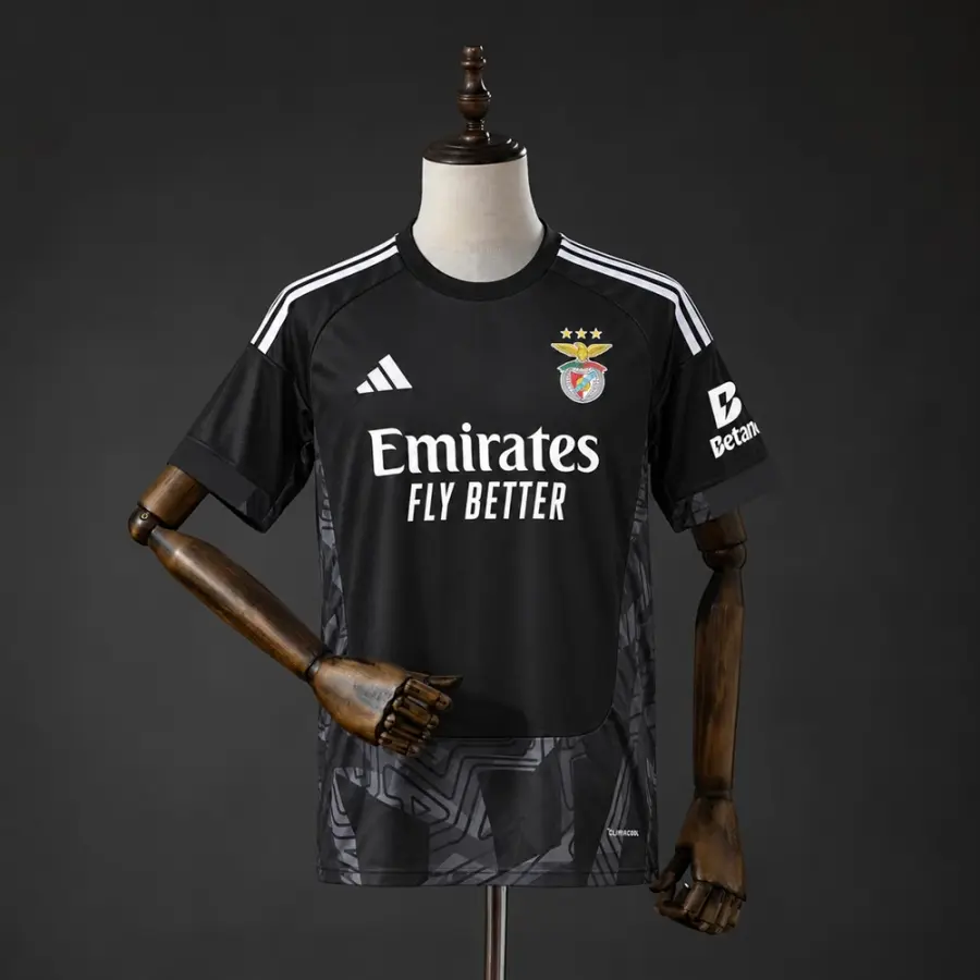 Camiseta Benfica Portero Negra 26/27 Hombre