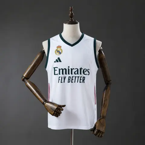 Camiseta Baloncesto Real Madrid Primera Equipación 26/27 Hombre