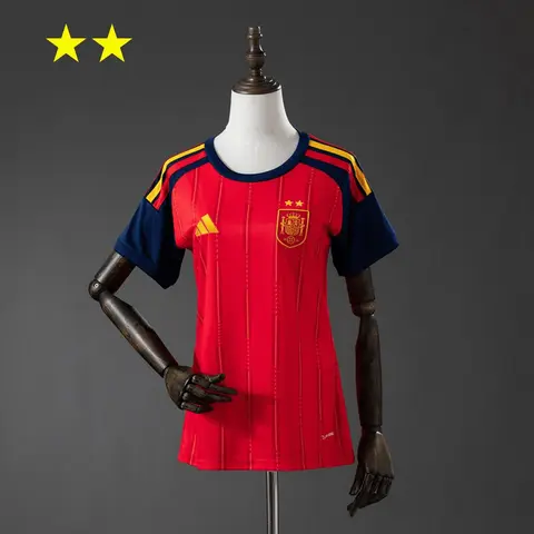 Spain Home Shirt 25/26 World Cup 2026 · Women