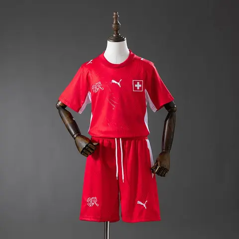 Schweiz Heimtrikot WM 2026 · Kinder