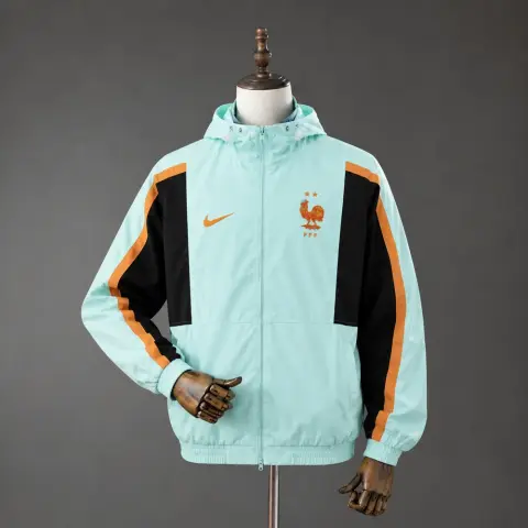 France 2026 Light Blue Full-Zip Jacket
