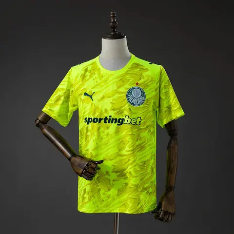 Camiseta Palmeiras Portero Amarillo Flúor 26/27 Hombre