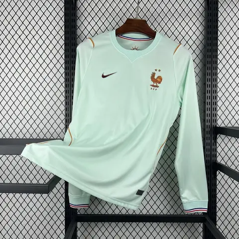 Camiseta Francia Segunda Equipación Mundial 2026 Manga Larga