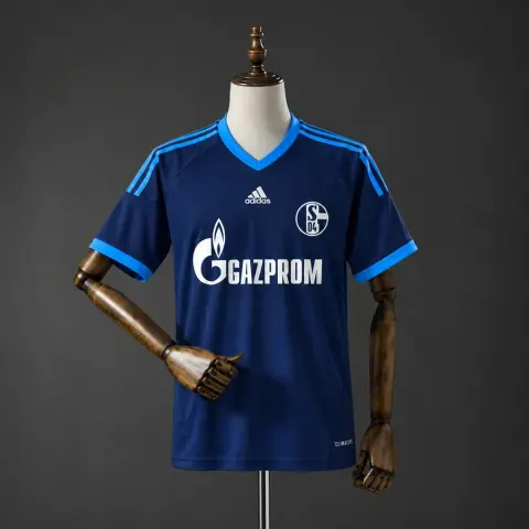 Φανέλα Schalke 04 Φανέλα Εκτός Έδρας 10/11 Ρετρό