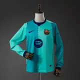 Camiseta Barcelona Tercera Equipación Turquesa 26/27 Manga Larga