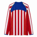 Camiseta Atlético de Madrid 2004/05 Primera Equipación Retro Manga Larga