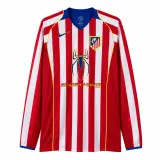 Camiseta Atlético de Madrid 2004/05 Primera Equipación Retro Manga Larga