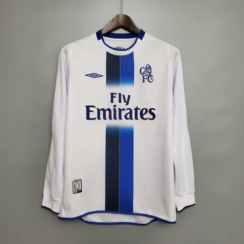 Maglia Chelsea Home 03/05 (Retrò) · Manica Lunga