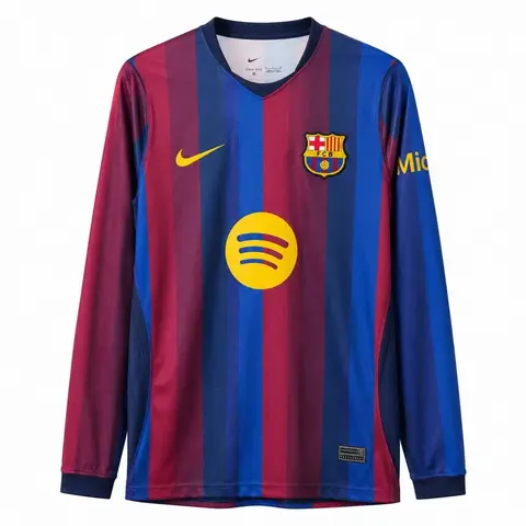 Camiseta Barcelona Primera Equipación 26/27 Manga Larga