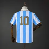 Camiseta Argentina Edición Conmemorativa Dorsal 10 Hombre