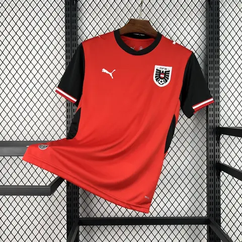 Camiseta Austria Primera Equipación Mundial 2026 Hombre