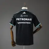 Polo Mercedes AMG Fórmula 1 2026 Negro Hombre