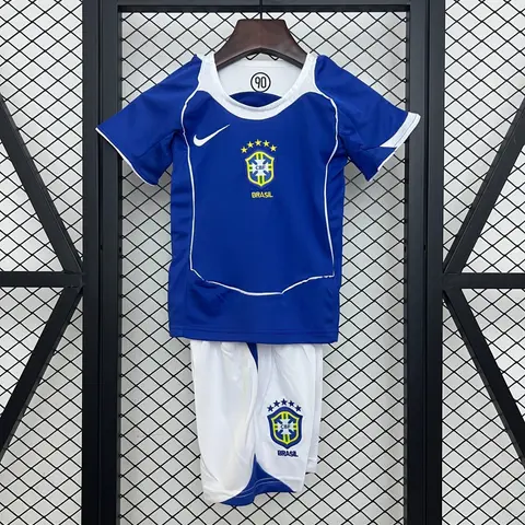 Camisa Brasil II 2004 (Retrô) · Infantil