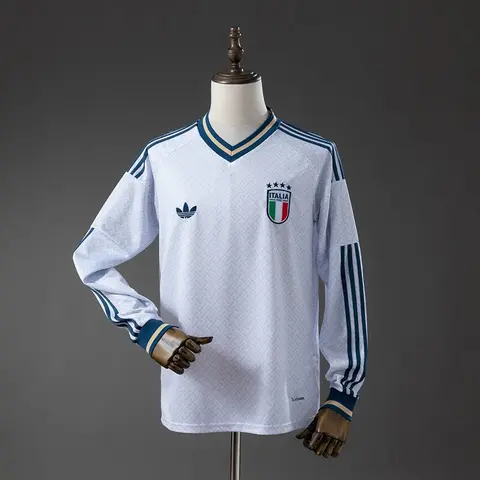 Camisa Itália II Copa 2026 · Manga Longa