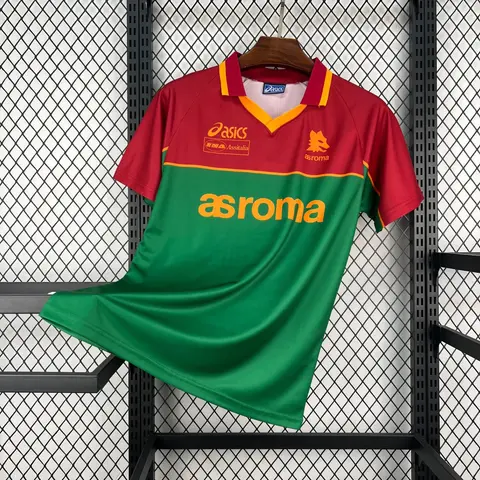 Camiseta AS Roma Pre-Partido 95/96 Retro