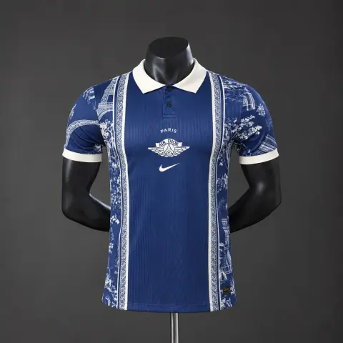 Camisa PSG Edição Especial Estampa Paris 26/27 Versão Jogador