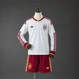Conjunto España Segunda Equipación Manga Larga 2026 Niños