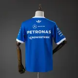 Camiseta Mercedes AMG Fórmula 1 2026 Azul Hombre