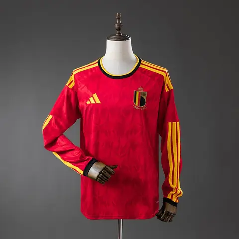 Belgien Heimtrikot WM 2026 · Langarm