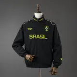 Chaqueta Brasil Mundial 2026 Negra Hombre