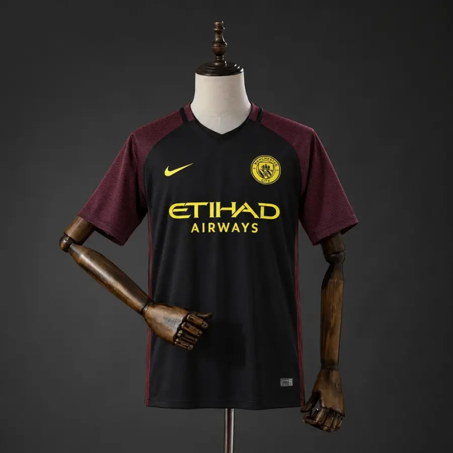 Camiseta Manchester City Tercera Equipación 16/17 Retro