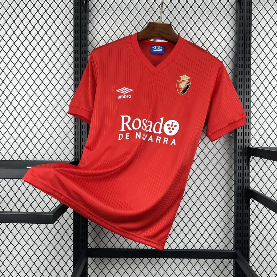 Camiseta CA Osasuna Primera Equipación 87/88 Retro - Bota de Oro Tienda