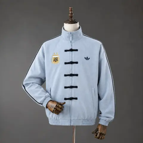 Argentina 2026 Tang-Style Sky Blue Jacket