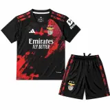 Conjunto Benfica Tercera Equipación Negra 26/27 Niños