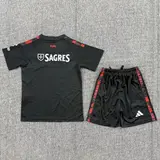 Conjunto Benfica Tercera Equipación Negra 26/27 Niños