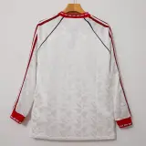 Camiseta Manchester United 1991 Segunda Equipación Retro Manga Larga