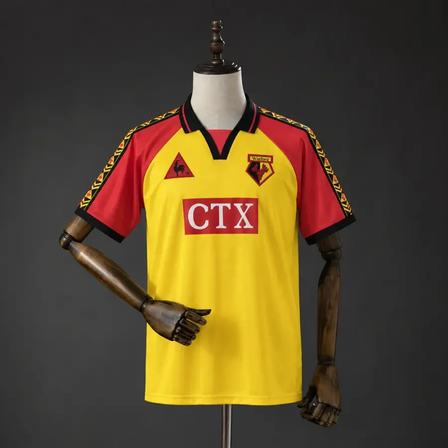 Camiseta Watford Primera Equipación 98/99 Retro