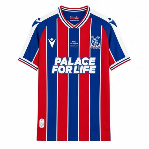 Camiseta Crystal Palace Primera Equipación Final 25/26 Hombre