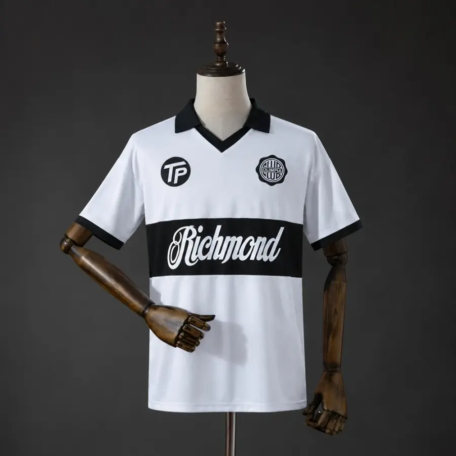 Camiseta Olympiacos Primera Equipación 1990 Retro