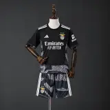 Conjunto Benfica Portero Negro 26/27 Niños