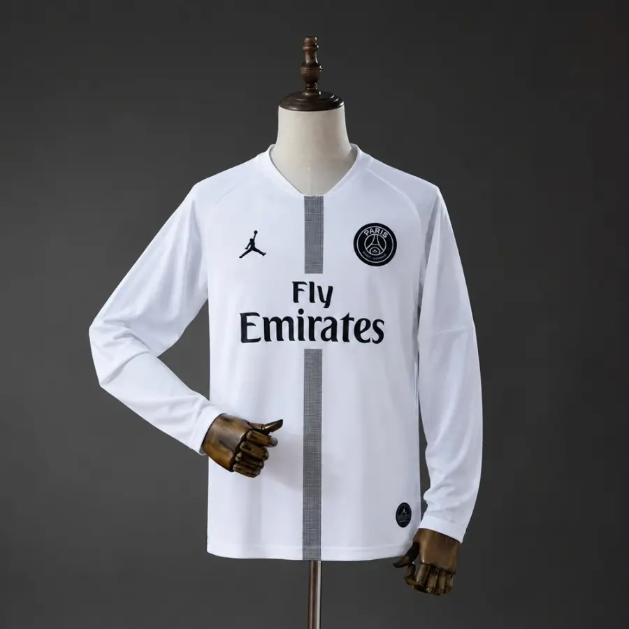 Camiseta PSG 18/19 Segunda Equipación Retro Manga Larga