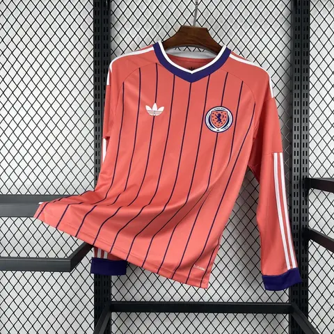 Camiseta Escocia Segunda Equipación Mundial 2026 Manga Larga