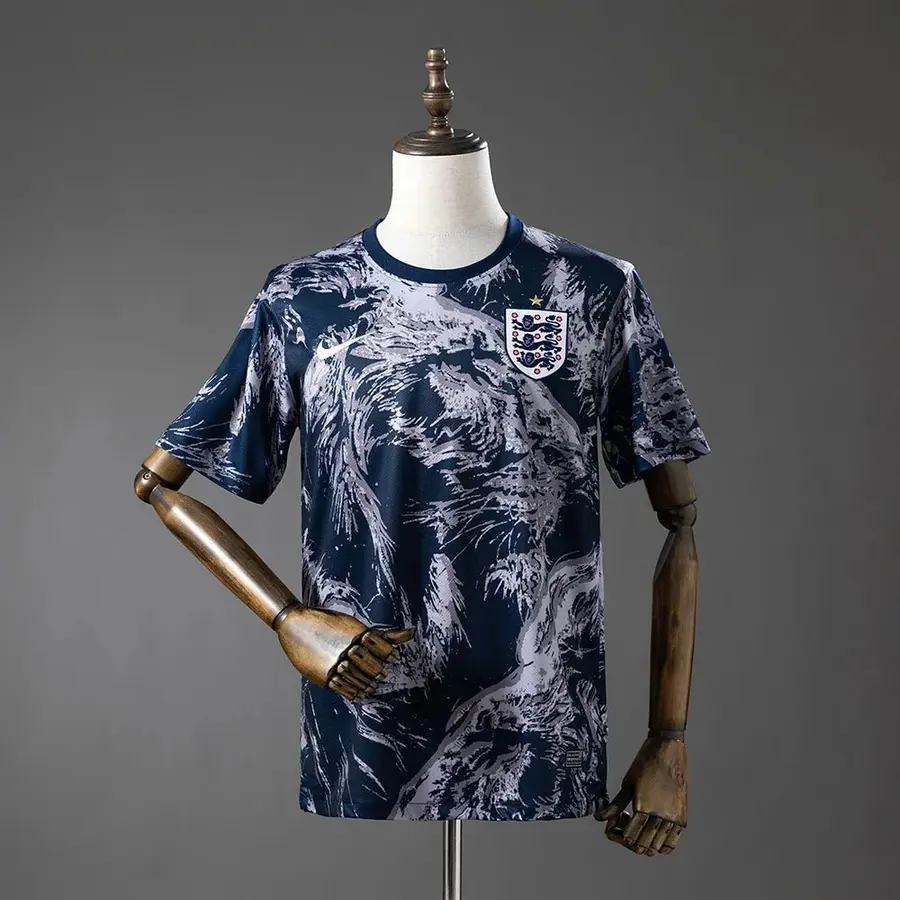 Camiseta Inglaterra Pre-Partido Azul Marino 26/27 Hombre - Bota de Oro Tienda