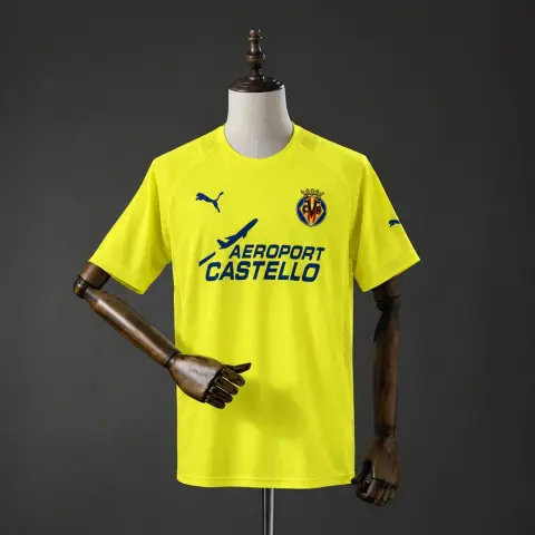 유니폼 Villarreal 홈 경기 유니폼 05/06 레트로