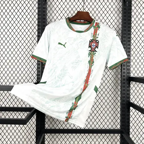 Camiseta Portugal Edición Especial Blanca Mundial 2026 Hombre