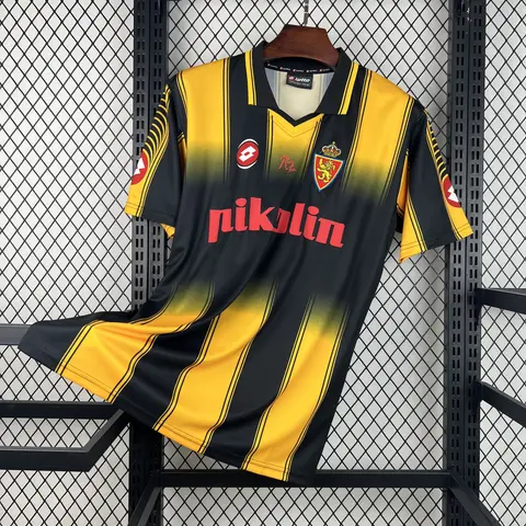 Camiseta Real Zaragoza Segunda Equipación 03/04 Retro