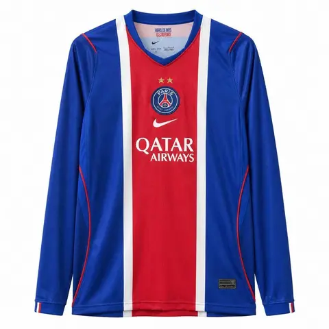 Camiseta Paris Saint-Germain Primera Equipación 26/27 Manga Larga