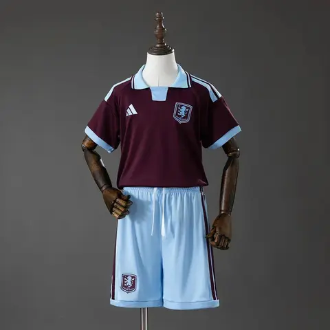 Camiseta Aston Villa Primera Equipación 26/27 Niños